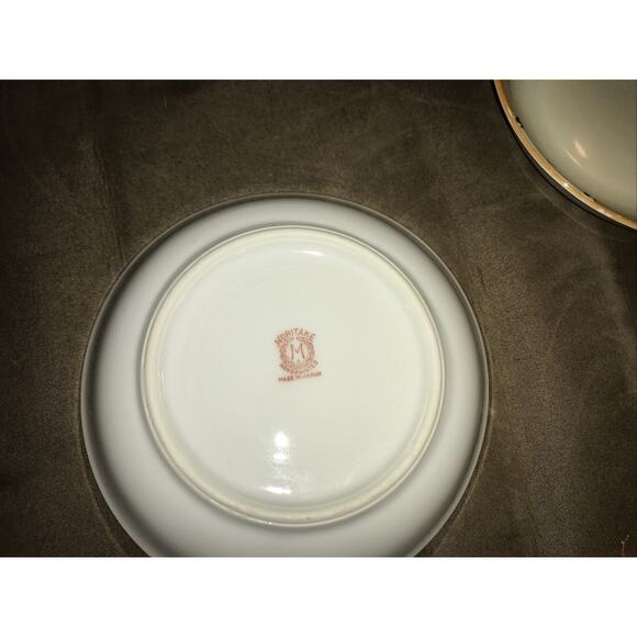 Beautiful Vintage Noritake Hand-Painted Japan Berry Bowl Set 6 Piece Set, EUC - Picture 9 of 10